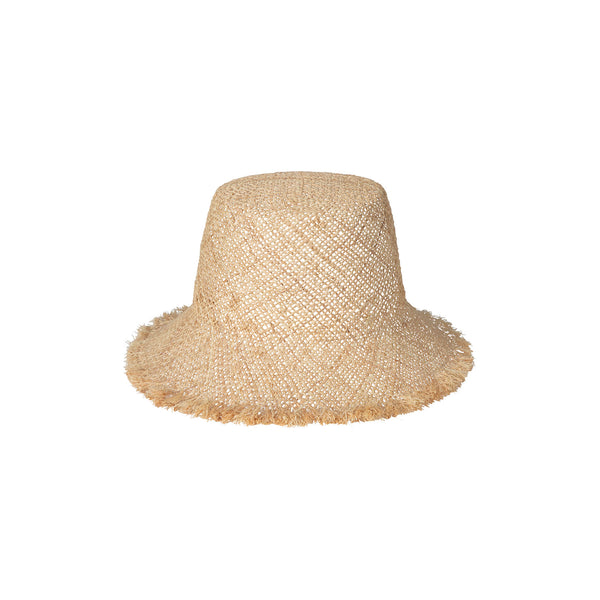 Reef Bucket - Straw Bucket Hat in Natural