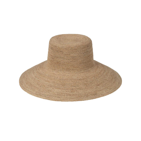 The Inca Bucket Ultrawide - Straw Bucket Hat in Natural