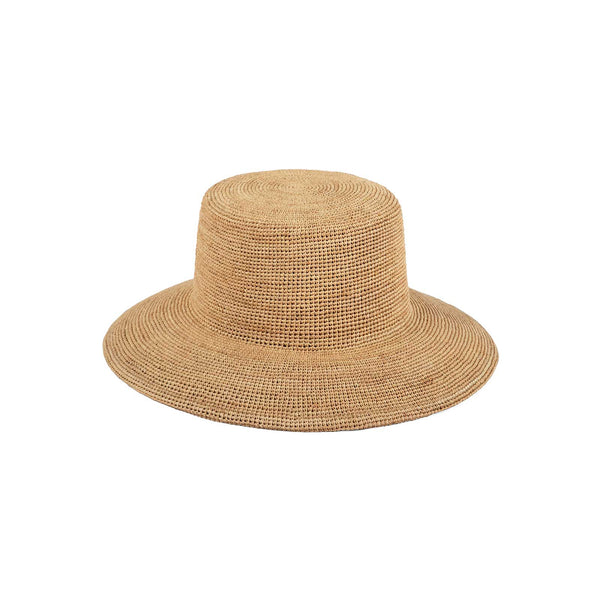 The Inca Bucket - Straw Bucket Hat in Natural