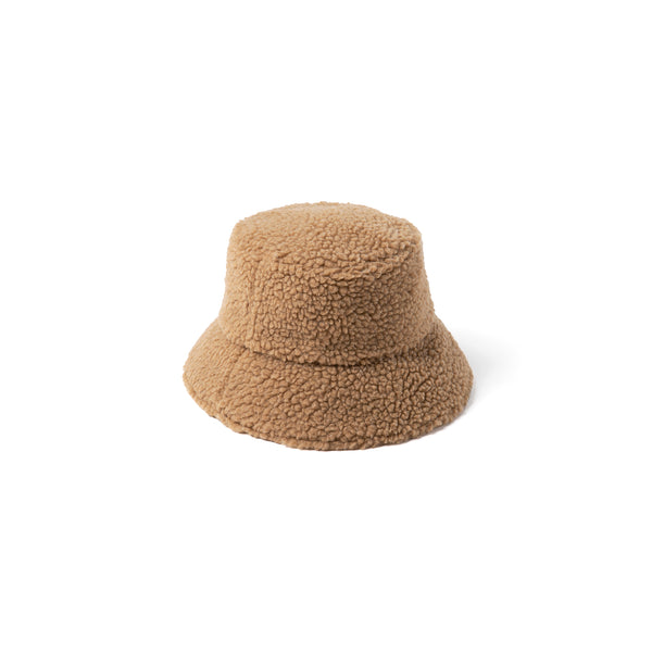 Kids Teddy Bucket - Teddy Bucket Hat in Brown