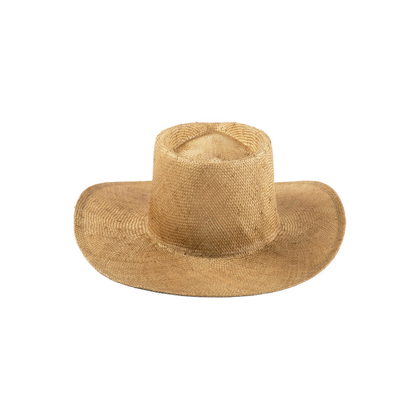 The Oasis - Straw Fedora Hat in Brown