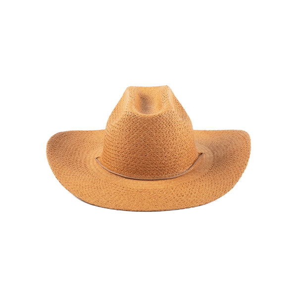 The Outlaw - Straw Cowboy Hat in Brown