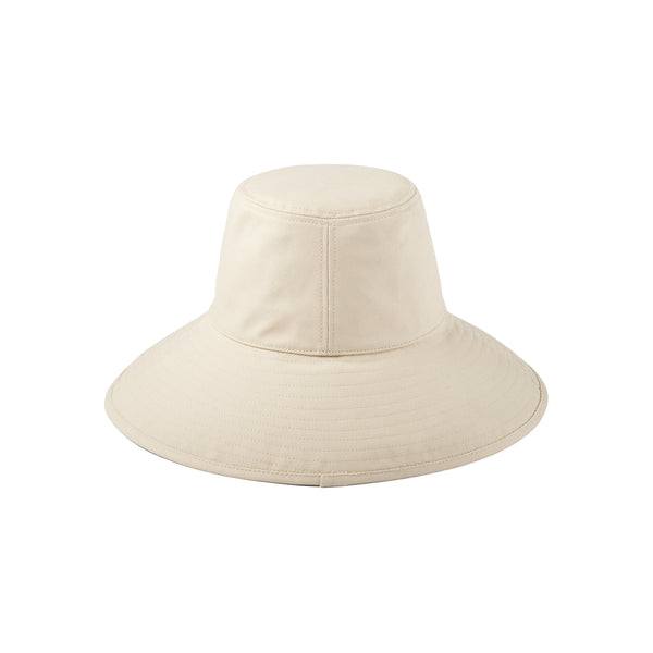 Holiday Bucket - Cotton Bucket Hat in Beige