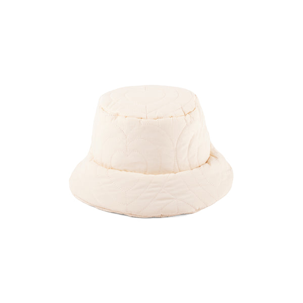Puffer Bucket - Other Bucket Hat in Beige